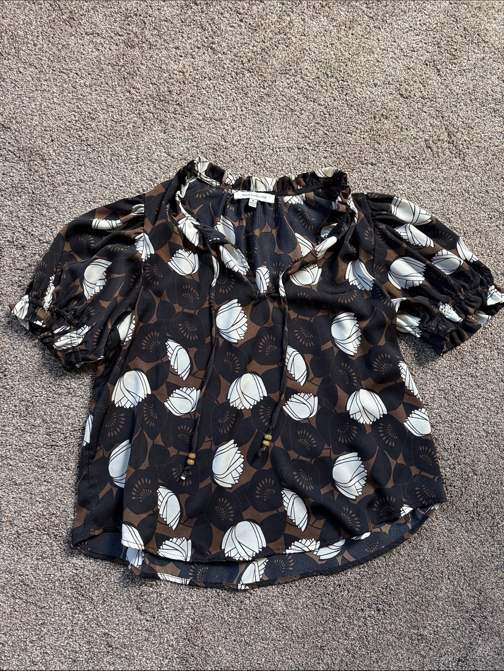 Adorable Rose & Olive Shirt